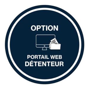 Option portail Web détenteur