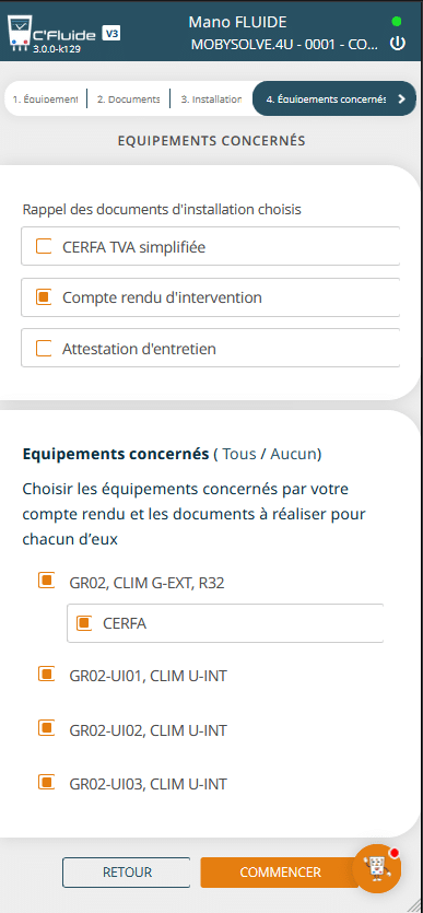 CFluide-FO_Selection-eq-intervention