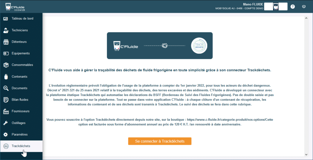 CFluide-BO_Rubrique-Trackdechets