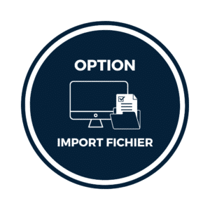 Option import fichier